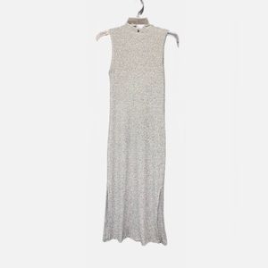 LUCKY Brand Maxi Ribbed Dress with Slit Size XS